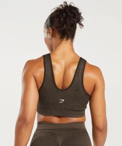 DAMES Gymshark Sport-bh's*Adapt Pattern Seamless Longline Bra
