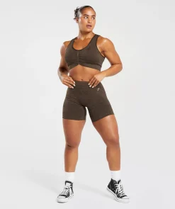 DAMES Gymshark Sport-bh's*Adapt Pattern Seamless Longline Bra