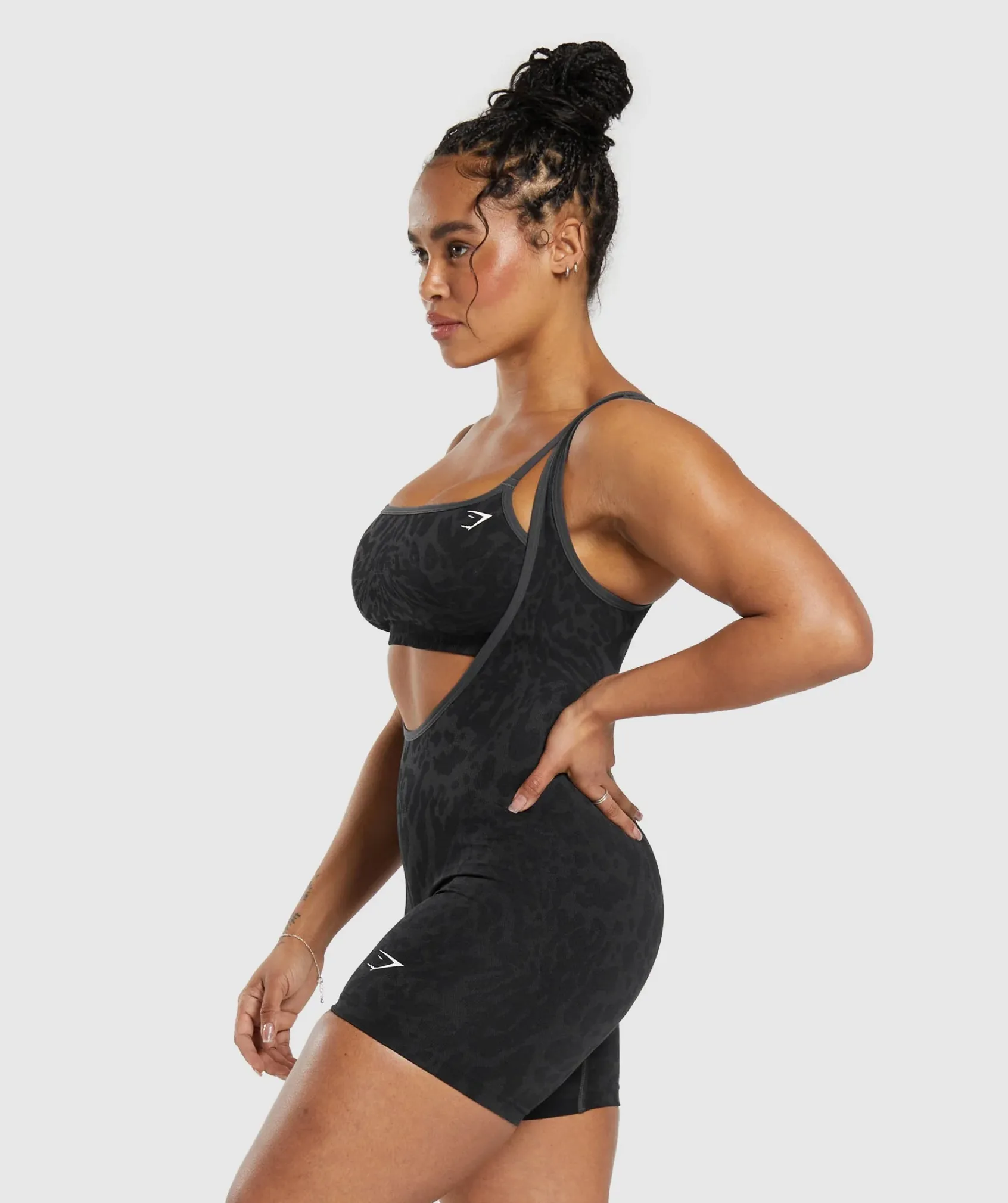 DAMES Gymshark Sportjumpsuit*Adapt Safari All In One