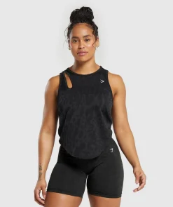 DAMES Gymshark Tanktops|T-shirts*Adapt Safari Seamless Drop Arm Lifting Tank