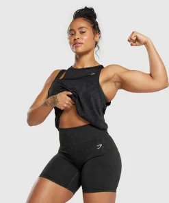DAMES Gymshark Tanktops|T-shirts*Adapt Safari Seamless Drop Arm Lifting Tank