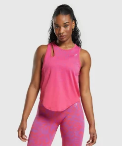 DAMES Gymshark Tanktops|T-shirts*Adapt Safari Seamless Drop Arm Faded Tank