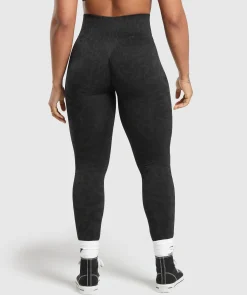 DAMES Gymshark Leggings|Zwarte Leggings*Adapt Safari Seamless Leggings