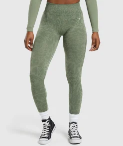 DAMES Gymshark Leggings|Naadloze Leggings*Adapt Safari Seamless Legging
