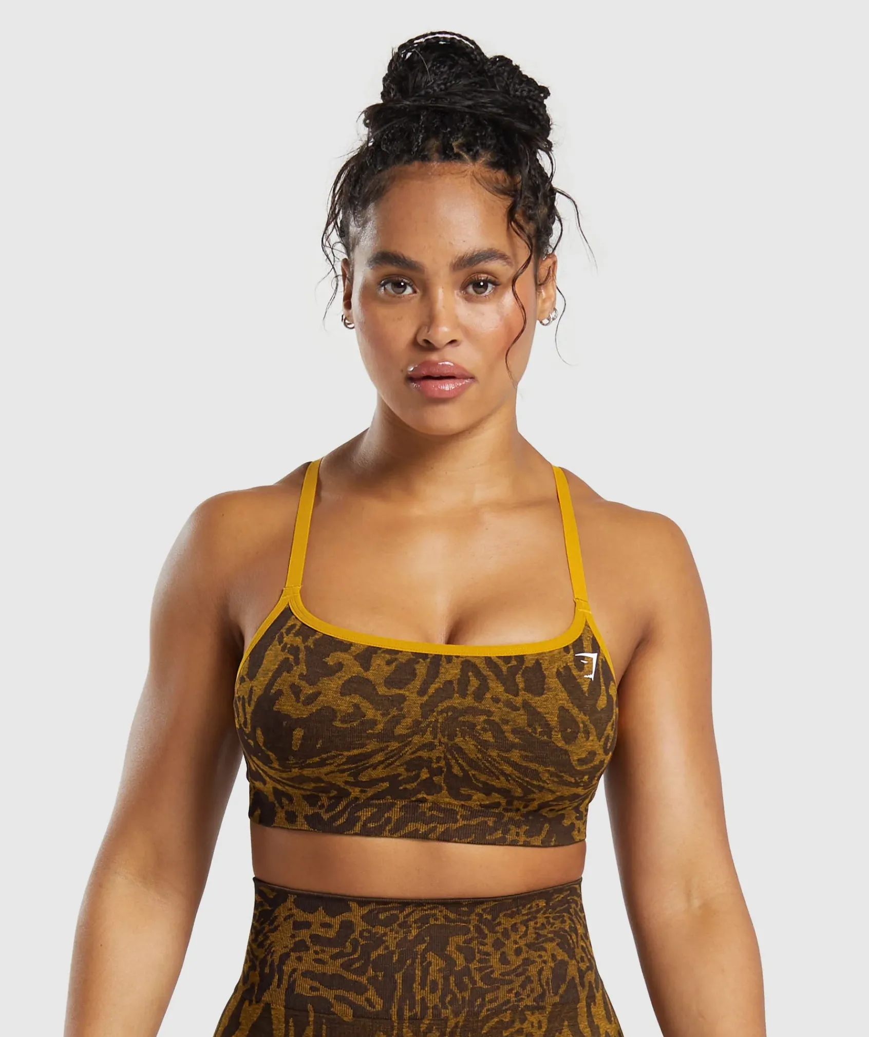 DAMES Gymshark Sport-bh's*Adapt Safari Seamless Sports Bra