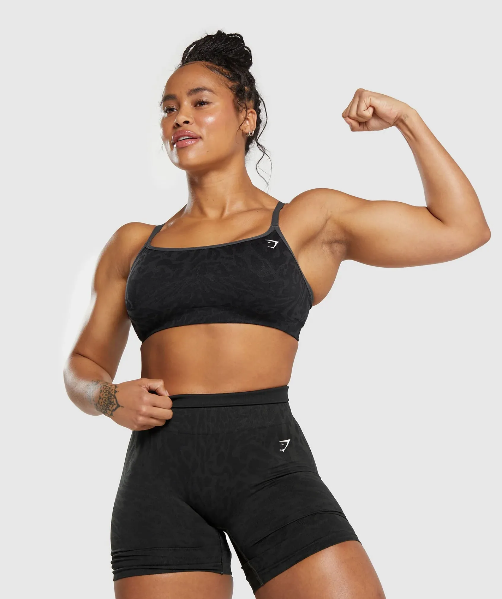 DAMES Gymshark Sport-bh's*Adapt Safari Seamless Sports Bra
