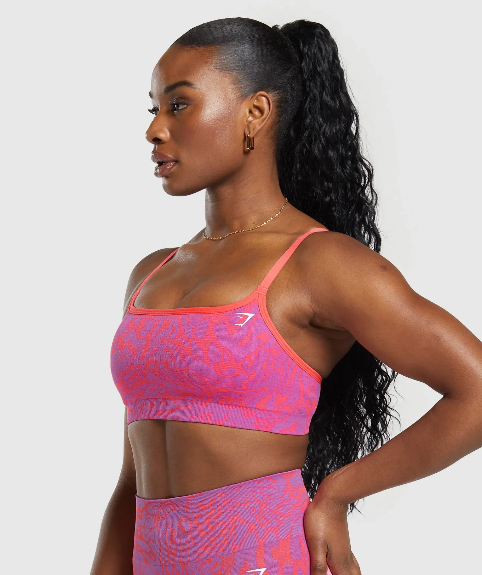 DAMES Gymshark Sport-bh's*Adapt Safari Seamless Sports Bra