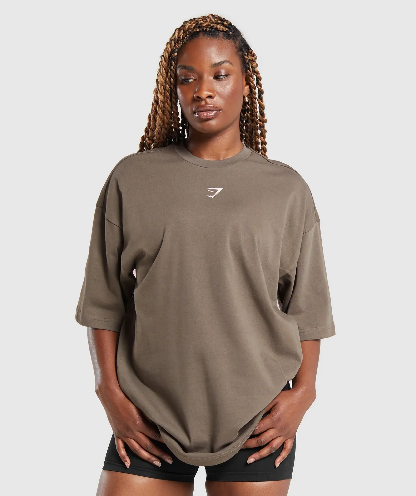 DAMES Gymshark T-shirts*American Muscle Oversized T-Shirt