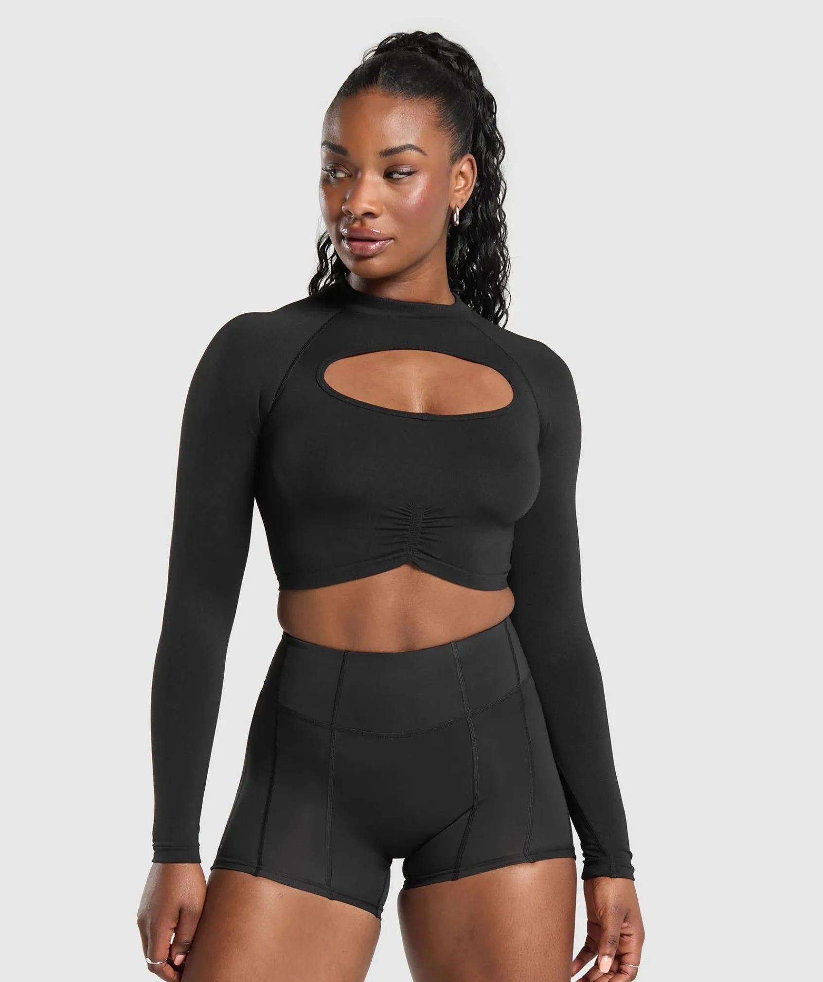 DAMES Gymshark Croptops|T-shirts*Apex Limit Seamless Long Sleeve Crop Top