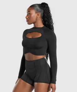 DAMES Gymshark Croptops|T-shirts*Apex Limit Seamless Long Sleeve Crop Top