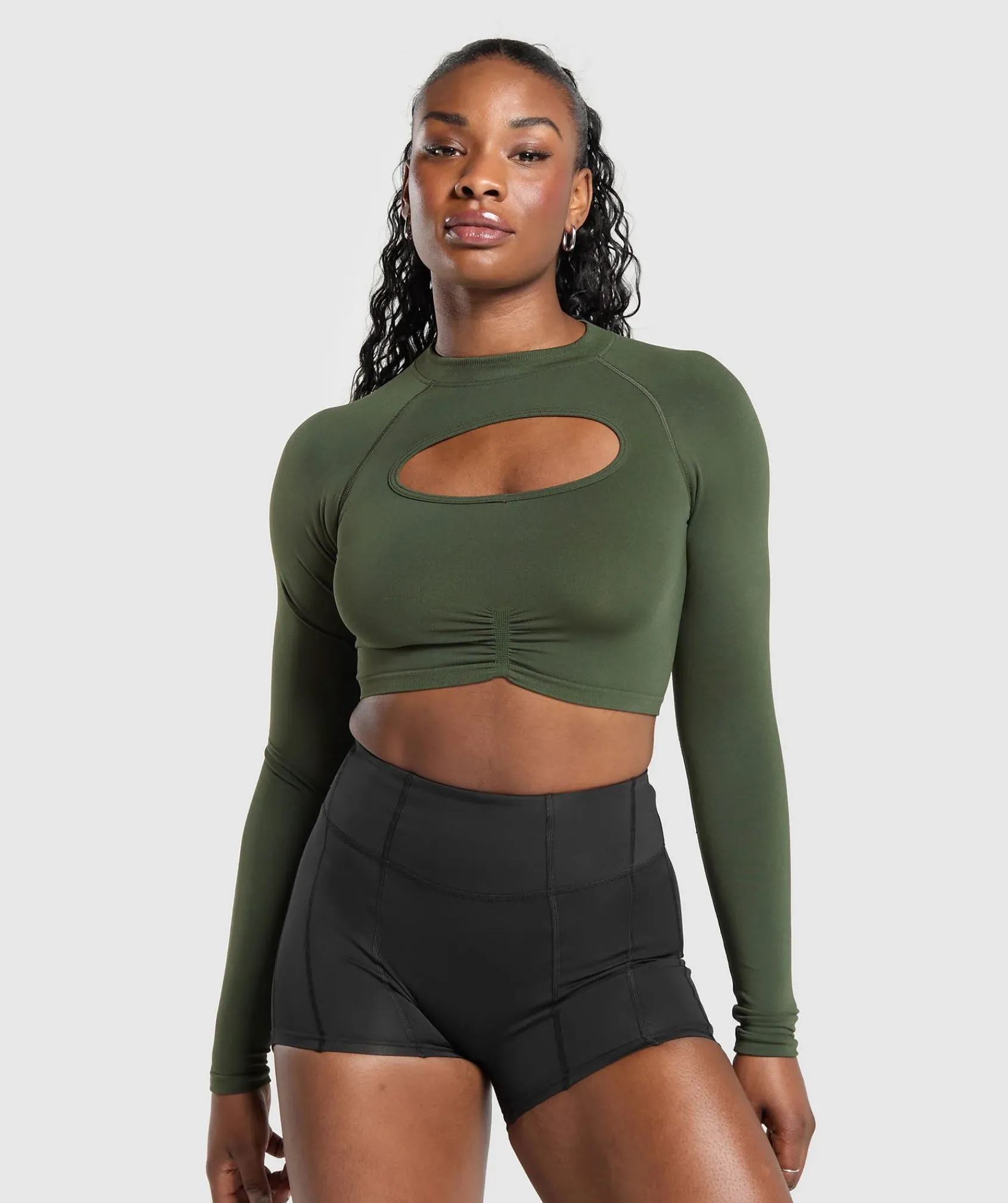 DAMES Gymshark Croptops|T-shirts*Apex Limit Seamless Long Sleeve Crop Top