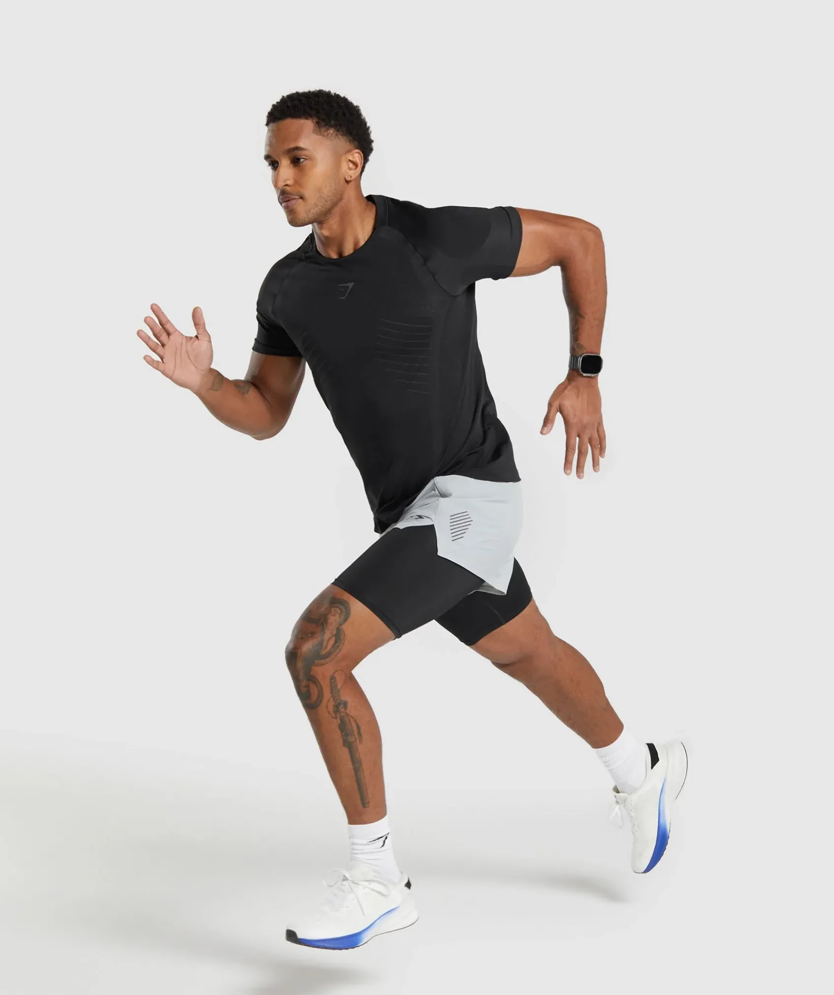 Heren Gymshark Shorts*Apex Run 5" Shorts