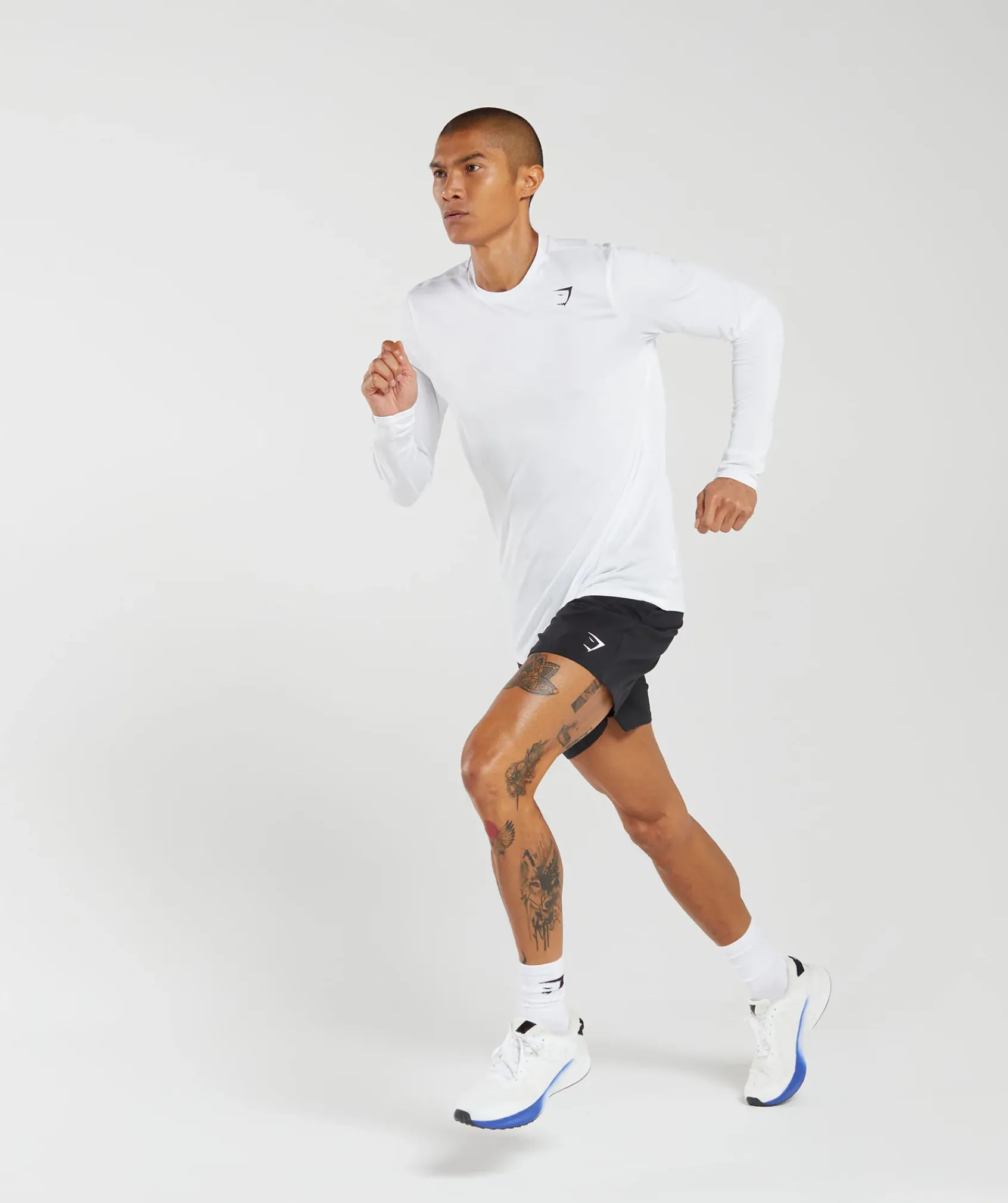 Heren Gymshark T-shirts*Arrival Long Sleeve T-Shirt