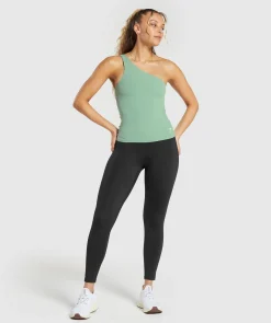 DAMES Gymshark Tanktops|T-shirts*Asymmetric Shelf Tank