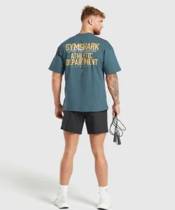 Heren Gymshark T-shirts*Athletic Department T-Shirt