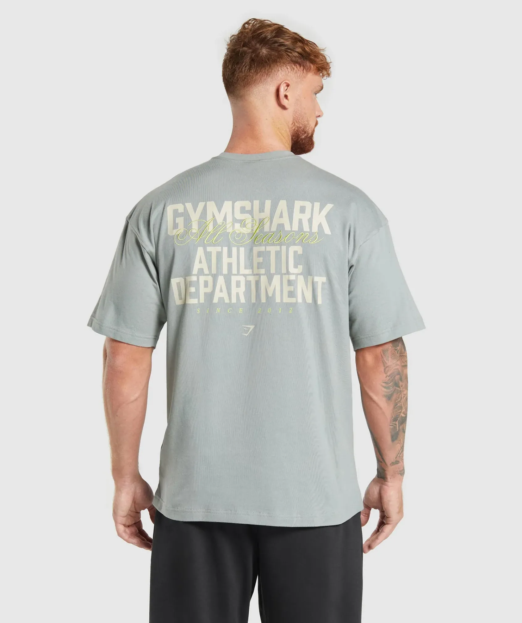 Heren Gymshark T-shirts*Athletic Department T-Shirt