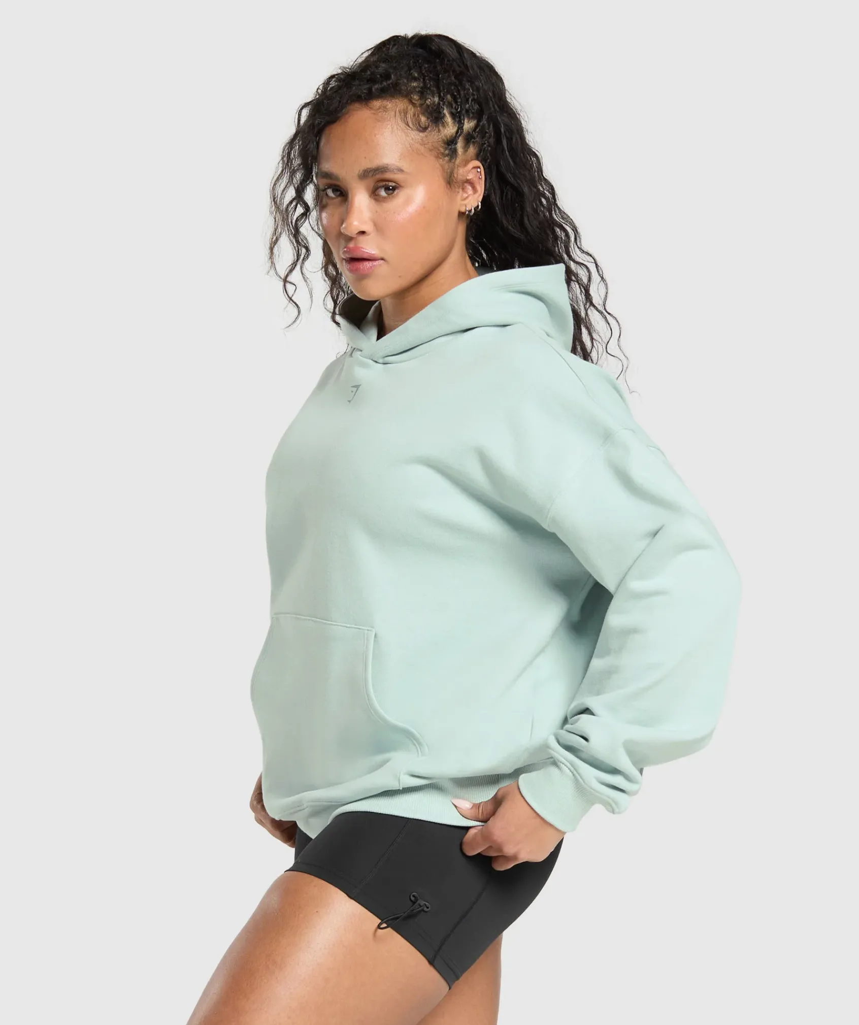 DAMES Gymshark Hoodies & Truien*Back Gains Graphic Hoodie