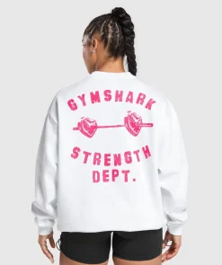 DAMES Gymshark Bedekkende Sportkleding|Hoodies & Truien*Barbell Hearts Oversized Sweatshirt