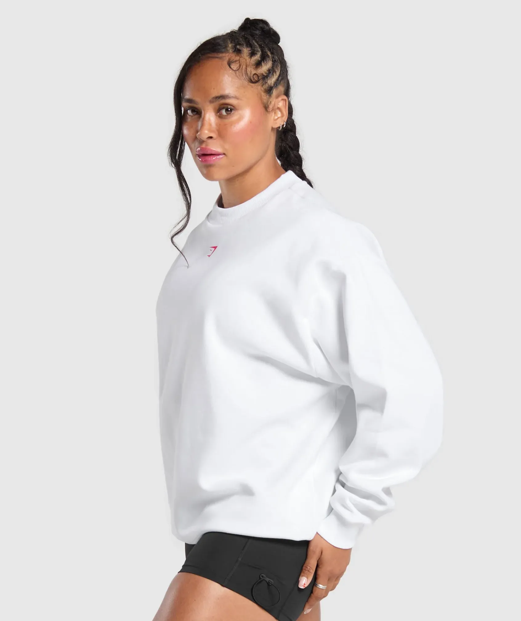 DAMES Gymshark Bedekkende Sportkleding|Hoodies & Truien*Barbell Hearts Oversized Sweatshirt