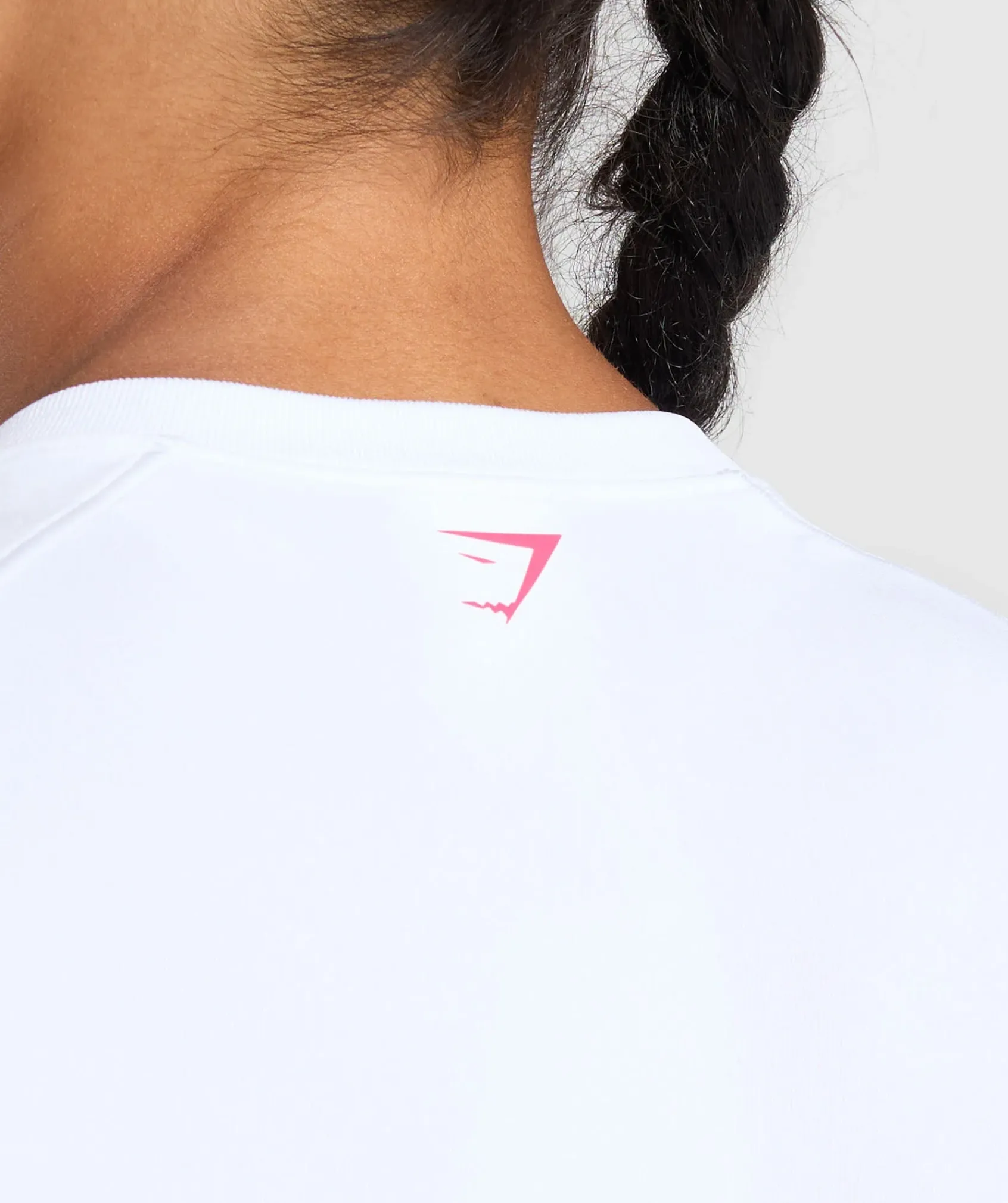 DAMES Gymshark Croptops|T-shirts*Barbell Hearts Seamless Baby Tee