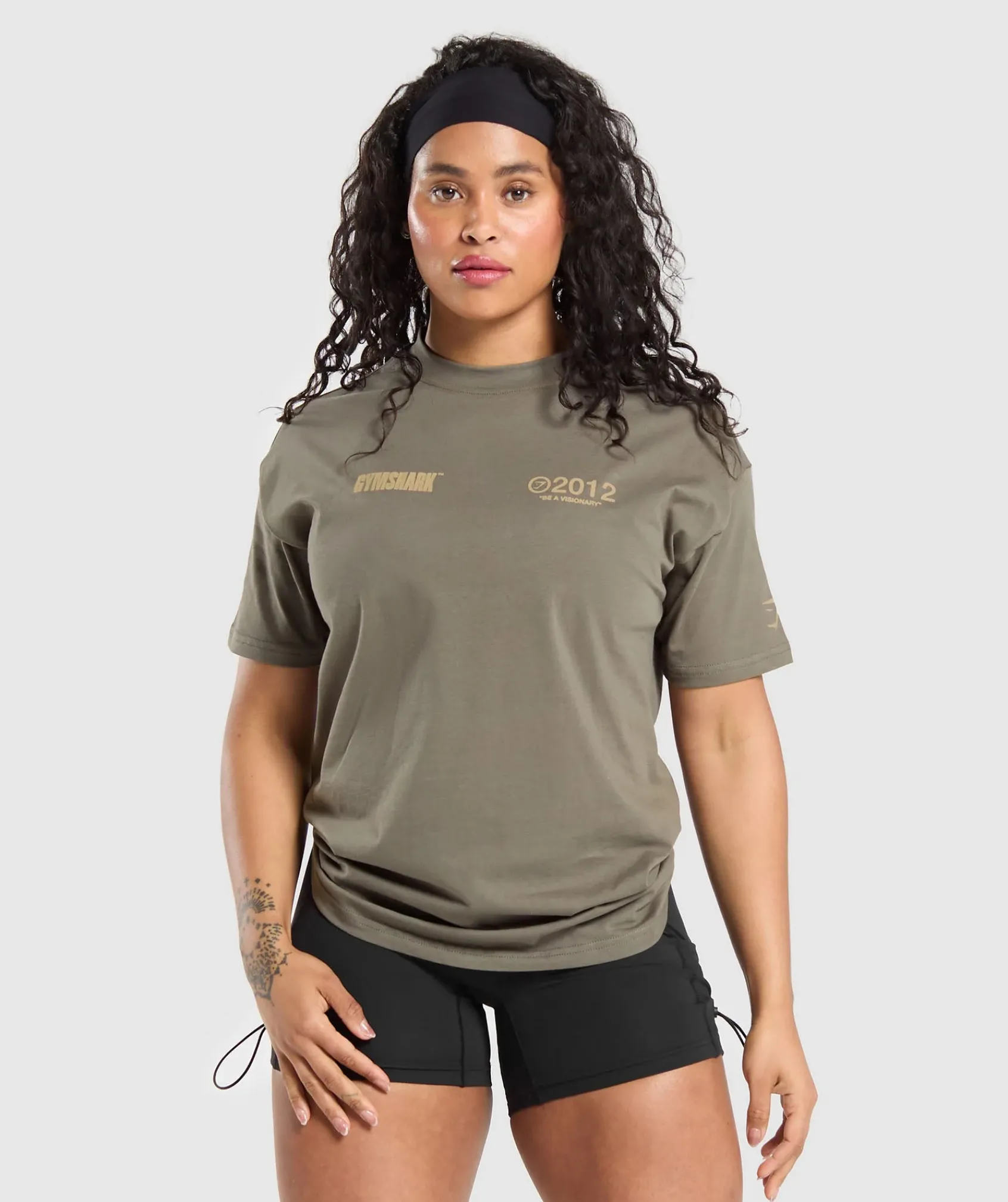 DAMES Gymshark T-shirts*Be a Visionary Oversized T-Shirt