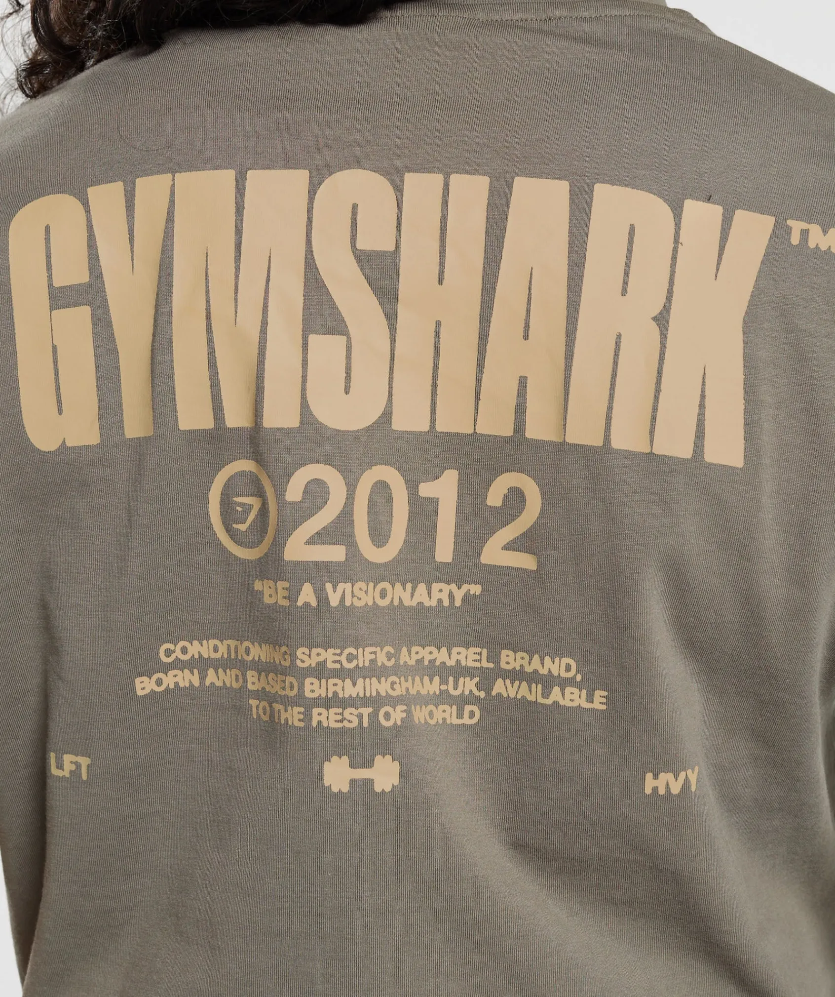 DAMES Gymshark T-shirts*Be a Visionary Oversized T-Shirt
