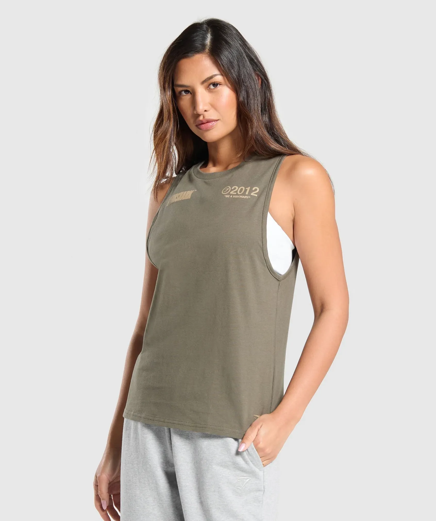 DAMES Gymshark Tanktops*Be a Visionary Tank