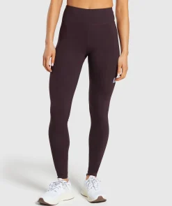 DAMES Gymshark Leggings|Hoog Getailleerd*Block Cotton Leggings