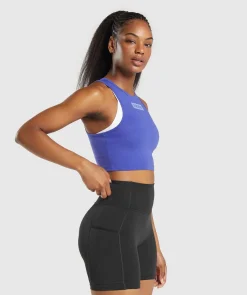 DAMES Gymshark Croptops|Tanktops*Block Crop Tank