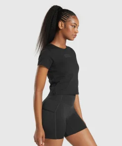 DAMES Gymshark Croptops|T-shirts*Block Crop Top