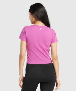 DAMES Gymshark Croptops|T-shirts*Block Crop Top