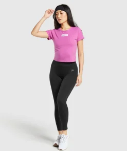 DAMES Gymshark Croptops|T-shirts*Block Crop Top
