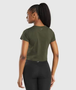 DAMES Gymshark Croptops|T-shirts*Block Crop Top