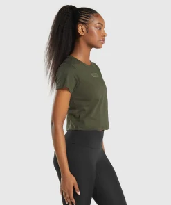 DAMES Gymshark Croptops|T-shirts*Block Crop Top
