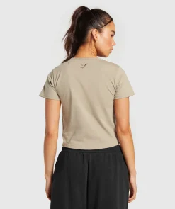 DAMES Gymshark Croptops|T-shirts*Block Crop Top