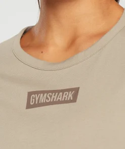 DAMES Gymshark Croptops|T-shirts*Block Crop Top