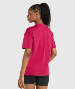 DAMES Gymshark Bedekkende Sportkleding|T-shirts*Block Oversized T-Shirt