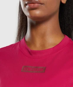 DAMES Gymshark Bedekkende Sportkleding|T-shirts*Block Oversized T-Shirt