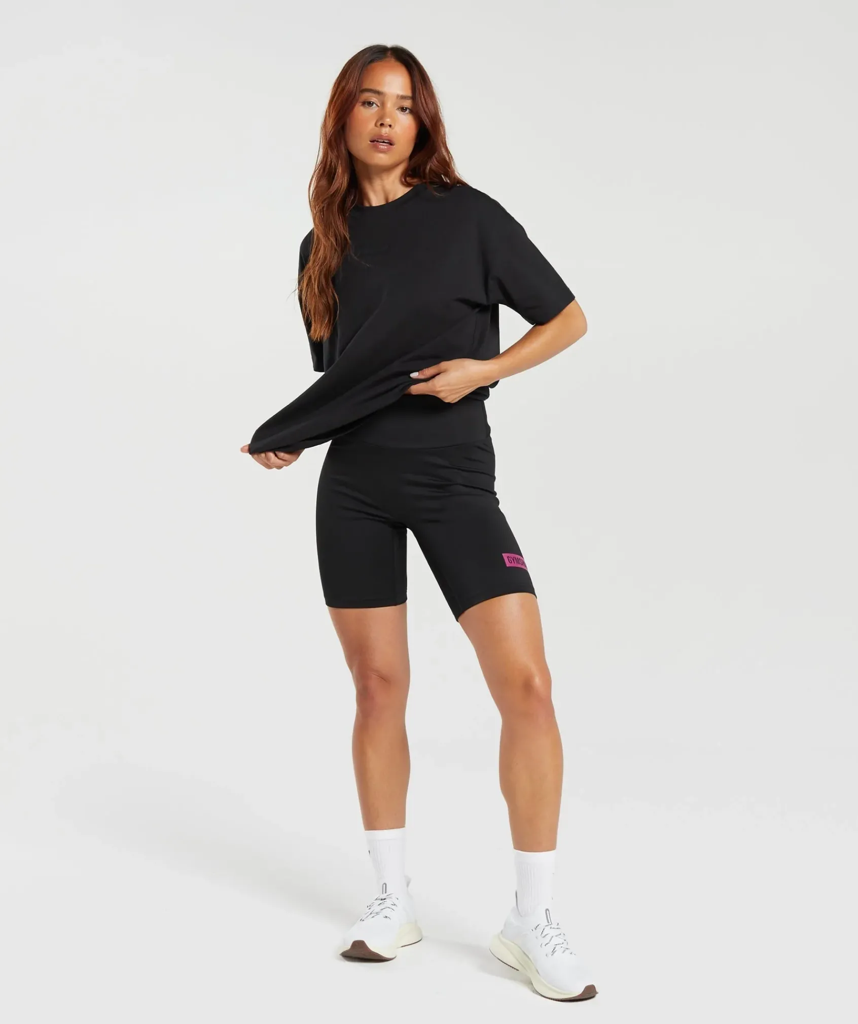 DAMES Gymshark Bedekkende Sportkleding|T-shirts*Block Oversized T-Shirt