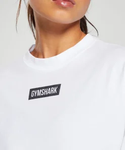 DAMES Gymshark Bedekkende Sportkleding|T-shirts*Block Oversized T-Shirt