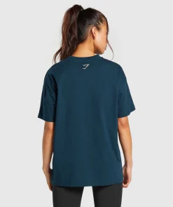 DAMES Gymshark T-shirts*Block Oversized T-Shirt