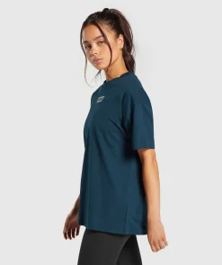 DAMES Gymshark T-shirts*Block Oversized T-Shirt