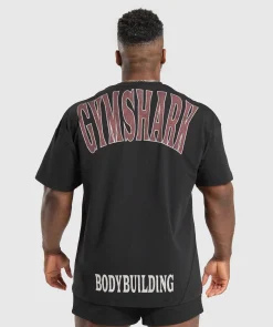 Heren Gymshark T-shirts*Bodybuilding Graphic Short Sleeve T-Shirt