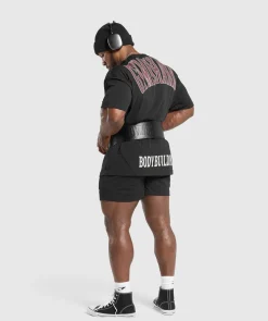 Heren Gymshark T-shirts*Bodybuilding Graphic Short Sleeve T-Shirt