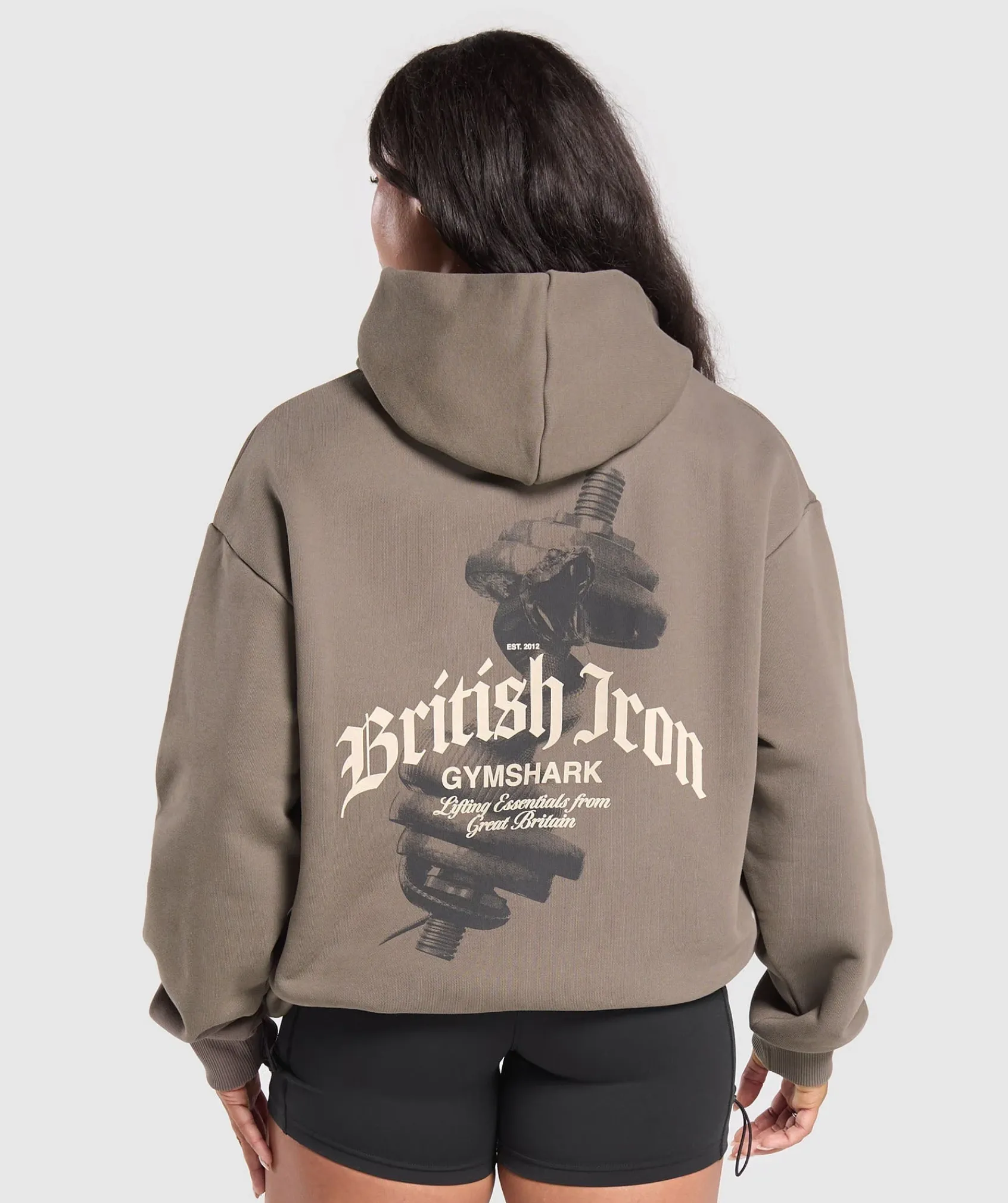 DAMES Gymshark Hoodies & Truien*British Iron Heavyweight Hoodie