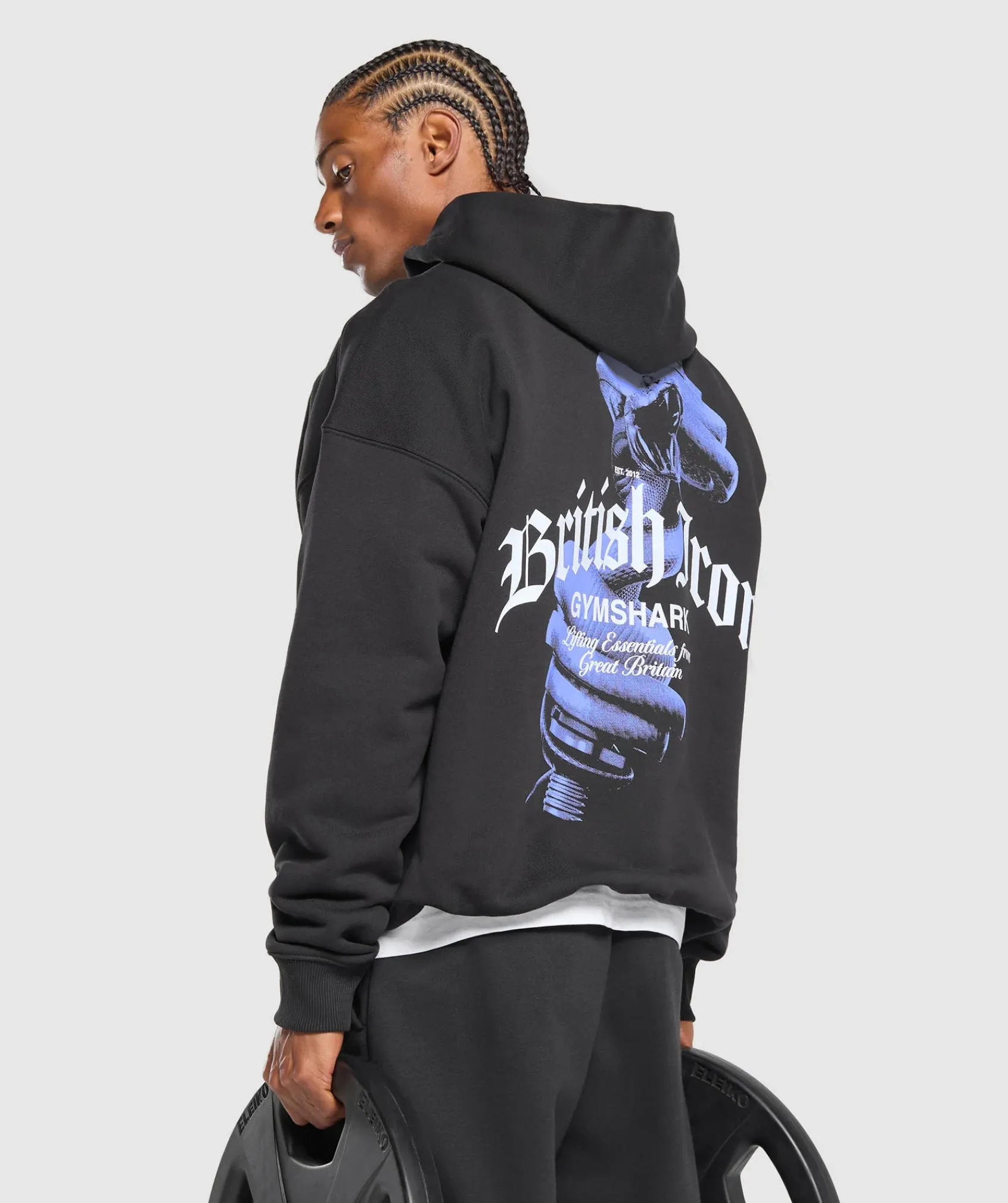 Heren Gymshark Hoodies & Truien*British Iron Hoodie