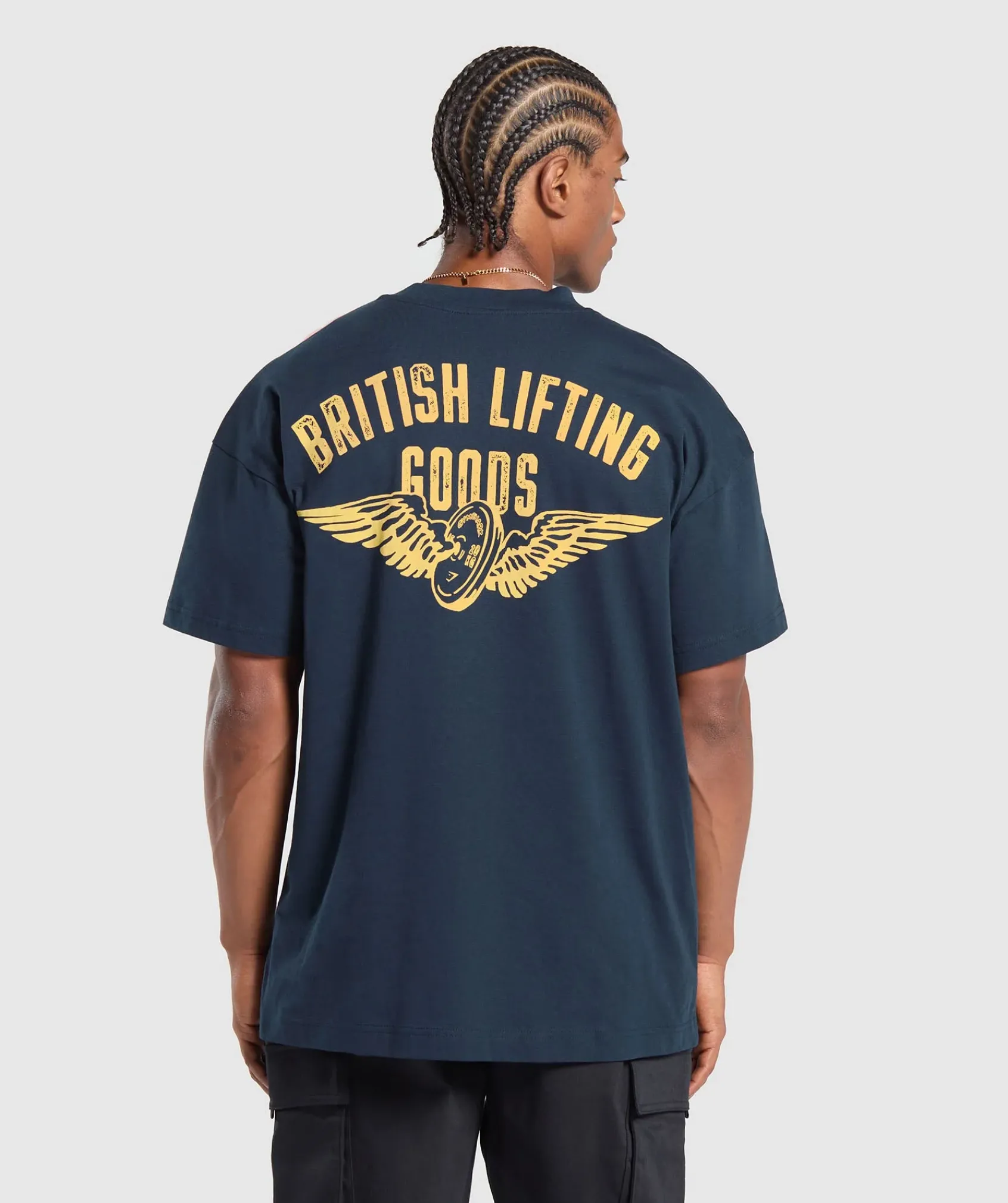 Heren Gymshark T-shirts*British Lifting Goods Graphic T-Shirt