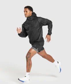 Heren Gymshark Sportjacks|Outerwear*Bude Packaway Shell