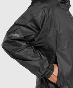 Heren Gymshark Sportjacks|Outerwear*Bude Packaway Shell