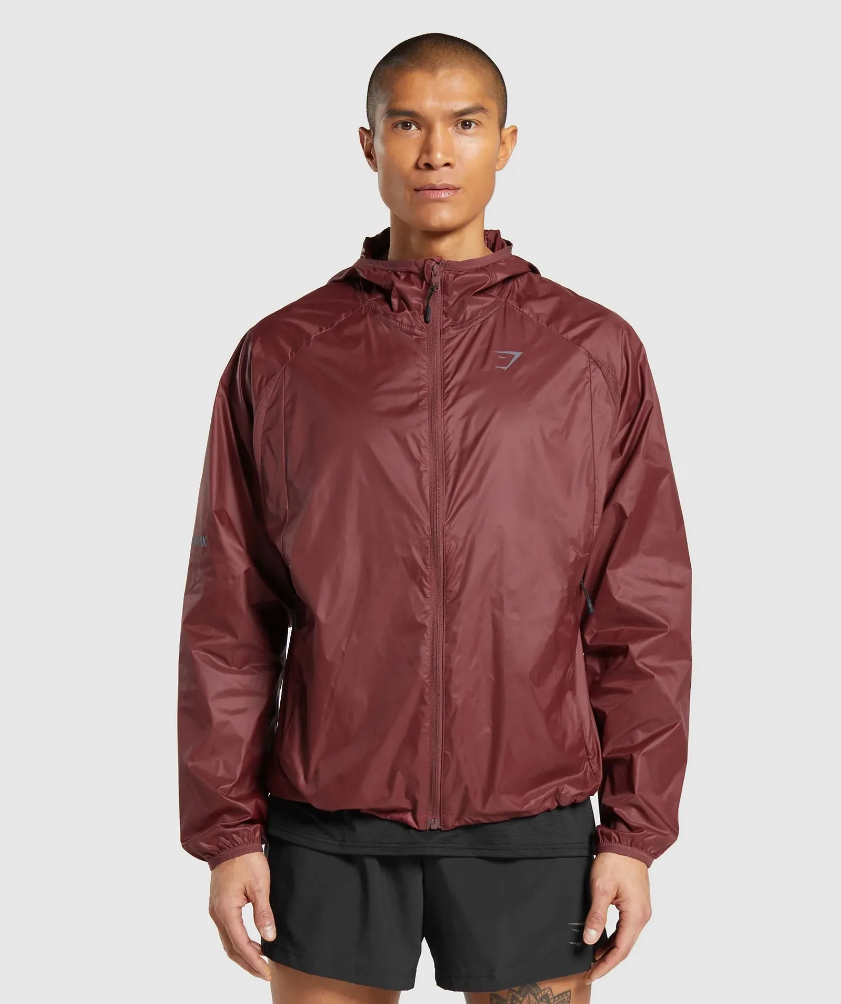 Heren Gymshark Sportjacks|Outerwear*Bude Packaway Shell